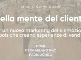 Workshop: Nella mente del cliente. HOMI Milano, 25-26-27 Gennaio